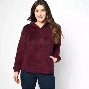 Koolaburra by UGG Brushed Back Sherpa Hoodie